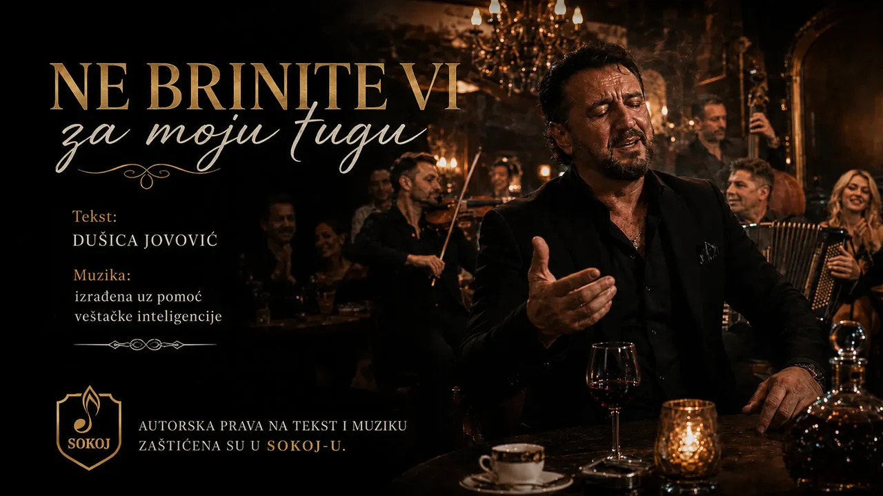 Cover za pesmu Ne brinite vi za moju tugu